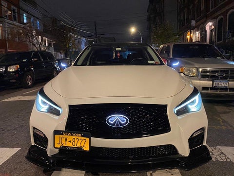 2014-2024 Q50 Q60 Color Changing RGB Flow LED Badge Grill Emblem Logo - Image 6