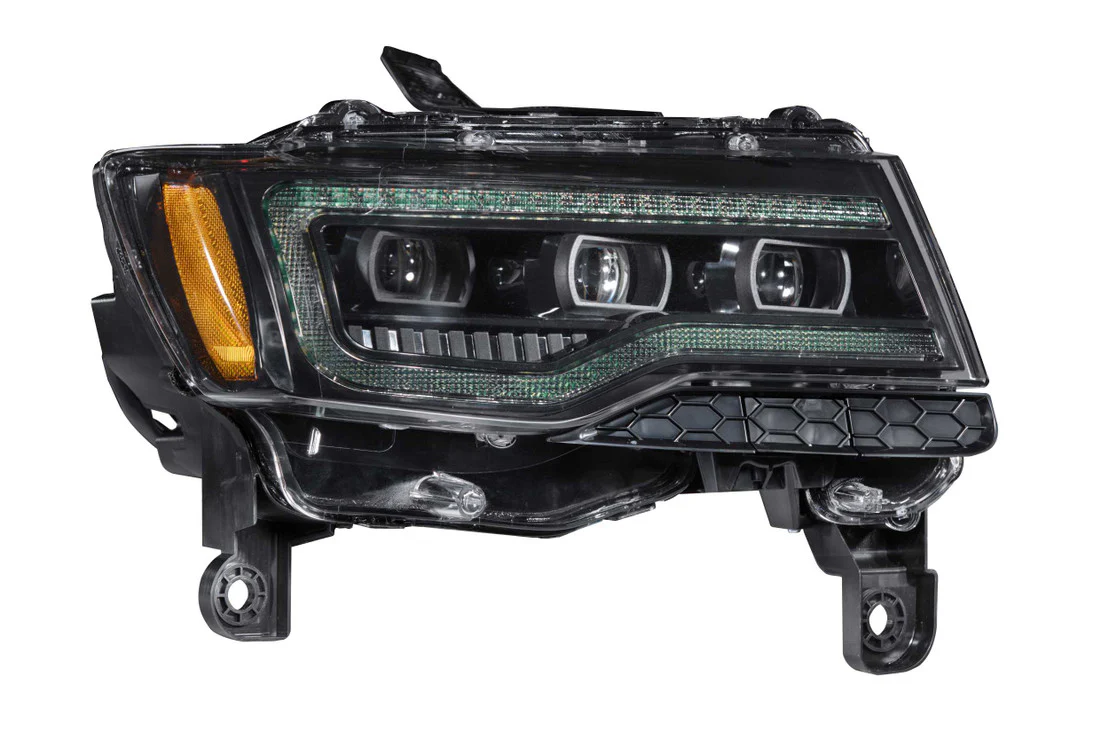 2014-2022 Jeep Grand Cherokee WK2 XB LED DRL Projector Headlights - Image 8