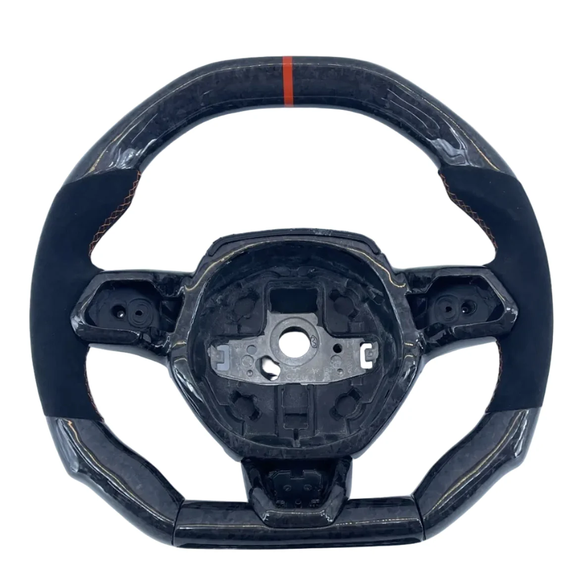 2014-2024 Lamborghini Huracan Custom Carbon Fiber Steering Wheel - Image 3
