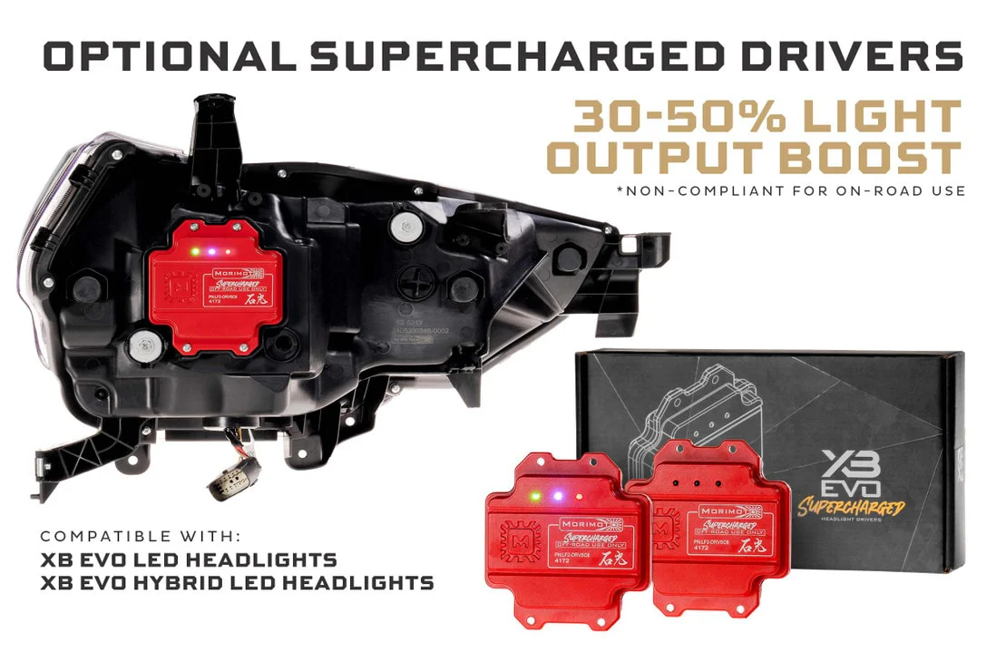 2014-2024 Toyota 4Runner XB EVO HYBRID LED DRL Headlights - Image 5