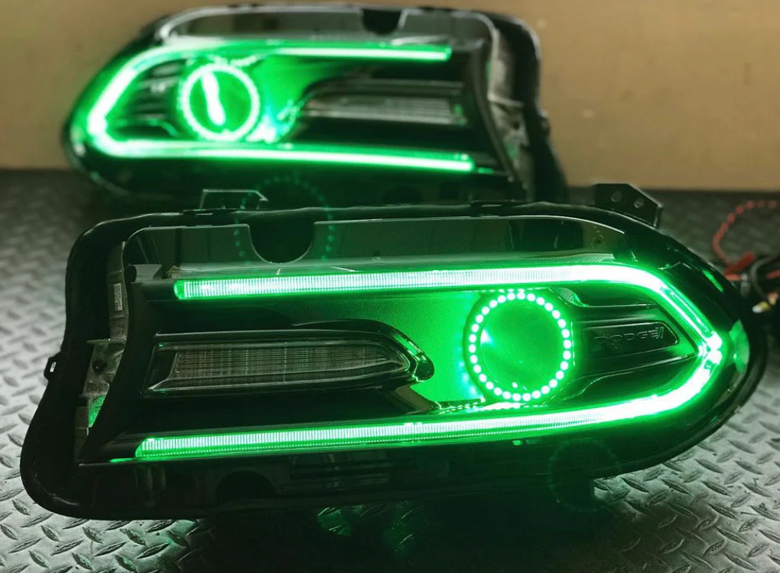 2015-2024 Dodge Charger RGBW LED DRL Boards Kit - Image 14
