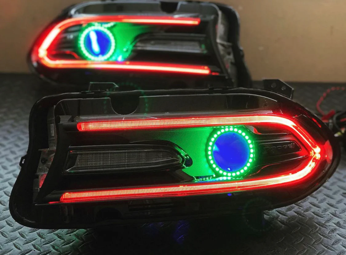 2015-2024 Dodge Charger RGBW LED DRL Boards Kit - Image 16
