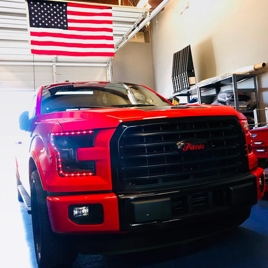 2015-2017 Ford F150 RGBW Flow Series LED DRL Kit - Image 5