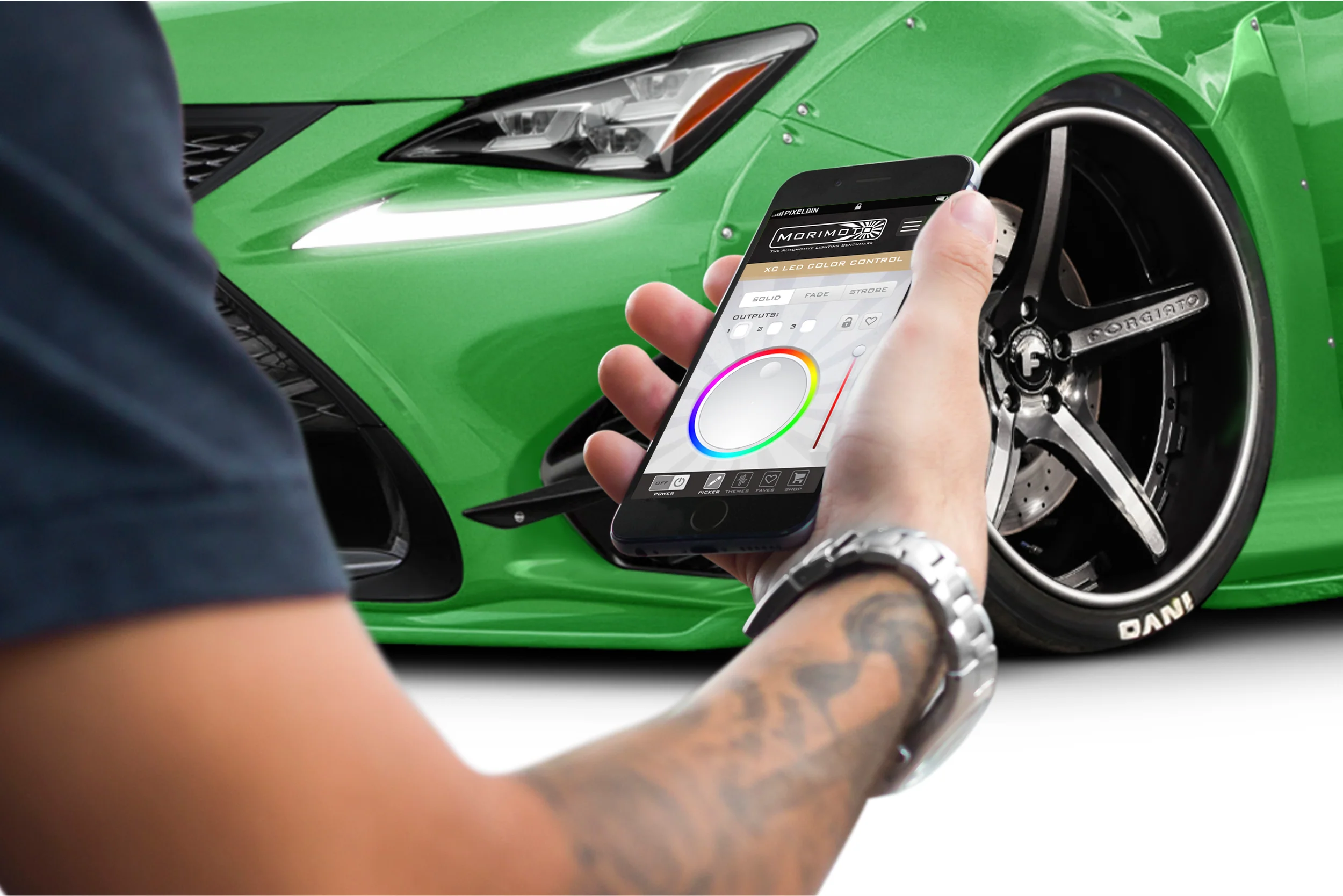 2015-2018 Lexus RC 300 350 F RGBW Flow Series LED DRL Boards - Image 16