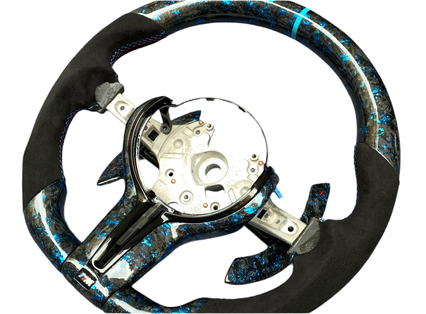 2015-2020 BMW M2 M3 M4 Custom Carbon Fiber Steering Wheel - Image 6
