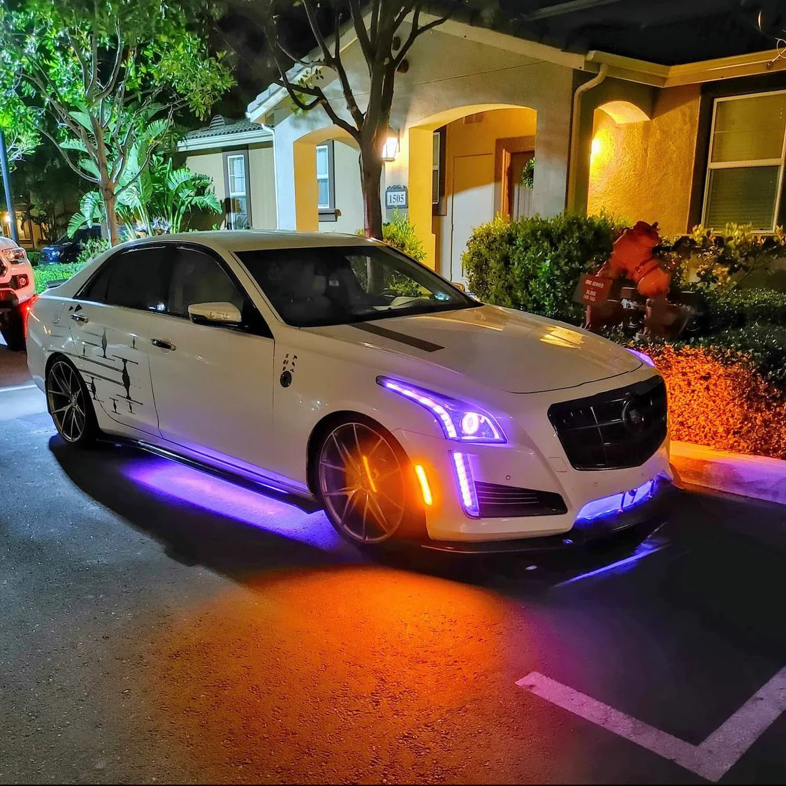 2014-2020 Cadillac CTS CTS-V RGBW Flow Series LED Halo DRL Kit - Image 10