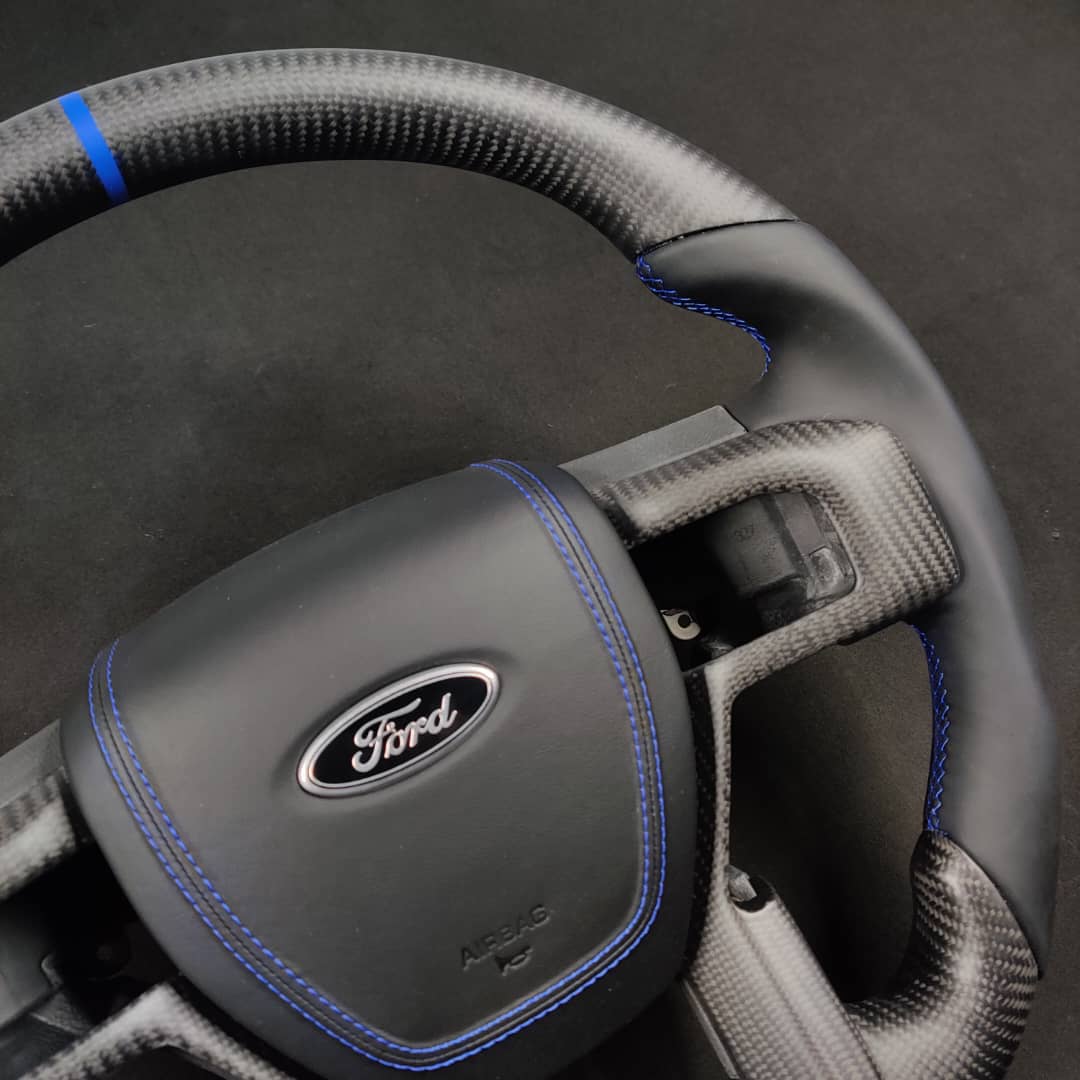 2015-2020 Ford Raptor F150 Custom Carbon Fiber Steering Wheel - Image 19