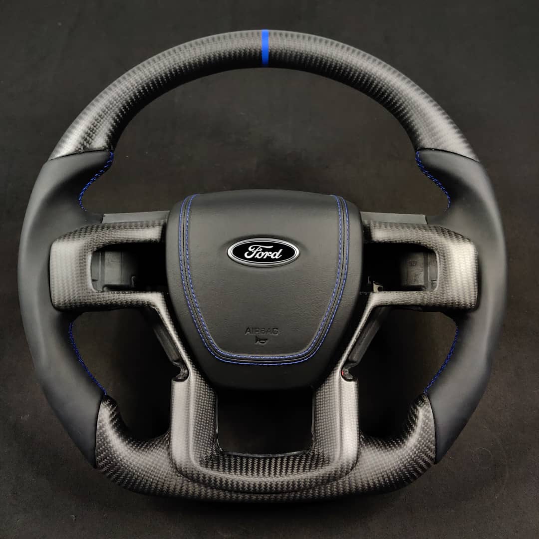 2015-2020 Ford Raptor F150 Custom Carbon Fiber Steering Wheel - Image 46