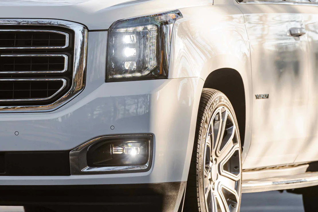 2015-2020 GMC Yukon XB LED DRL Projector Replacement Headlights - Image 5