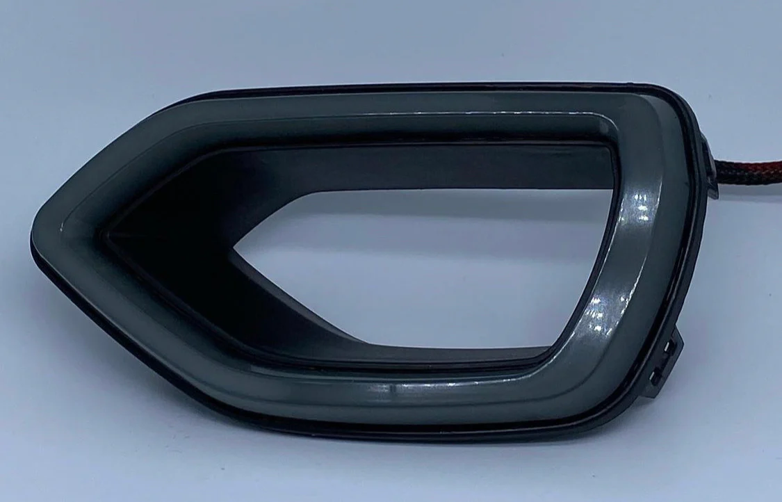 2015-2023 Dodge Charger RGBW Flow Series LED Grill Snorkel Lights - Image 11
