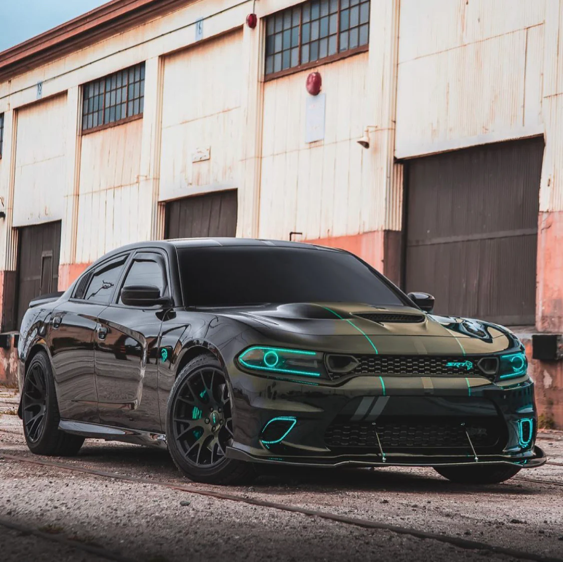 2015-2023 Dodge Charger RGBW Flow Series Waterproof Fog Light Outline Halo Kit - Image 19