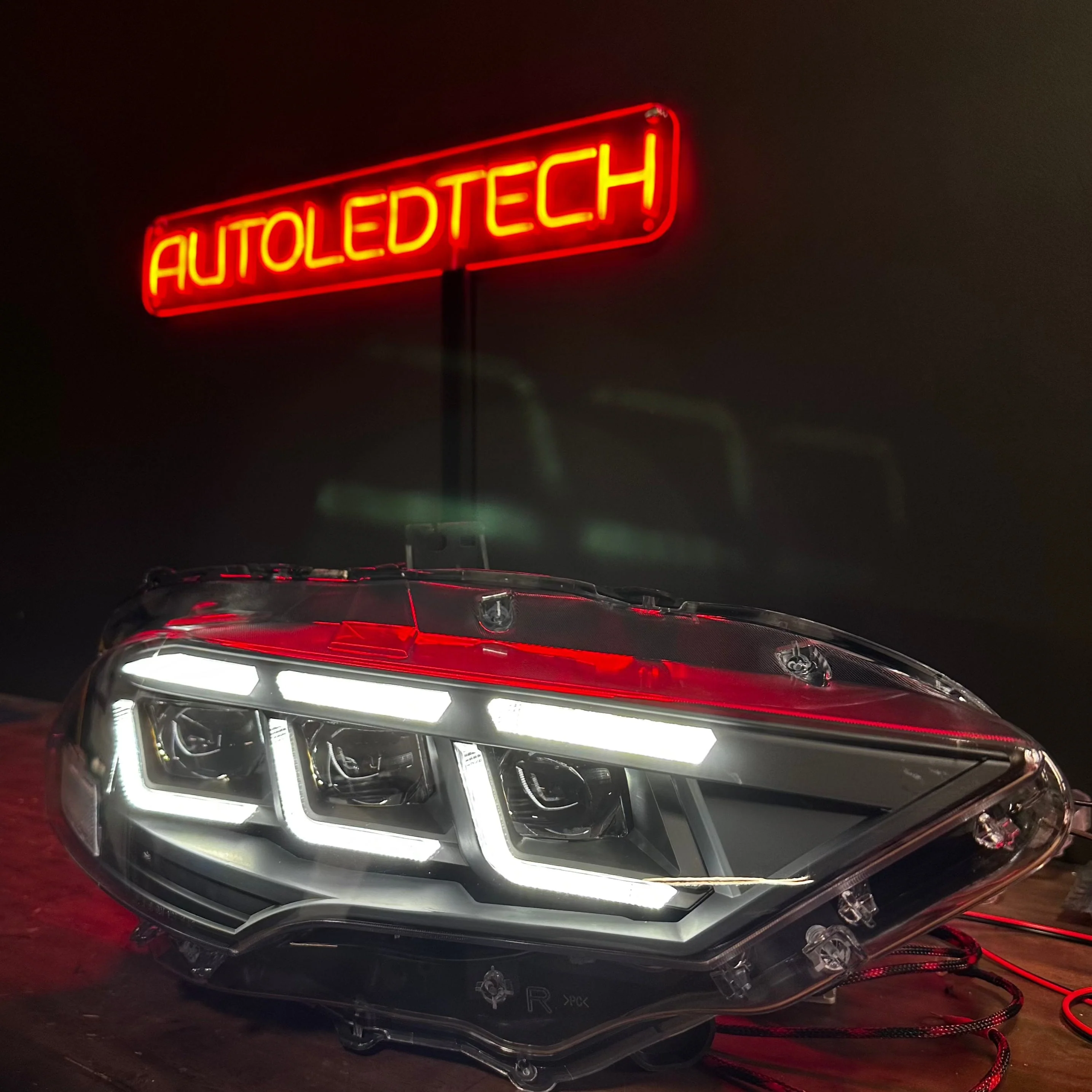 2015-2017 Ford Mustang S650 Style LED DRL Headlights - Image 31