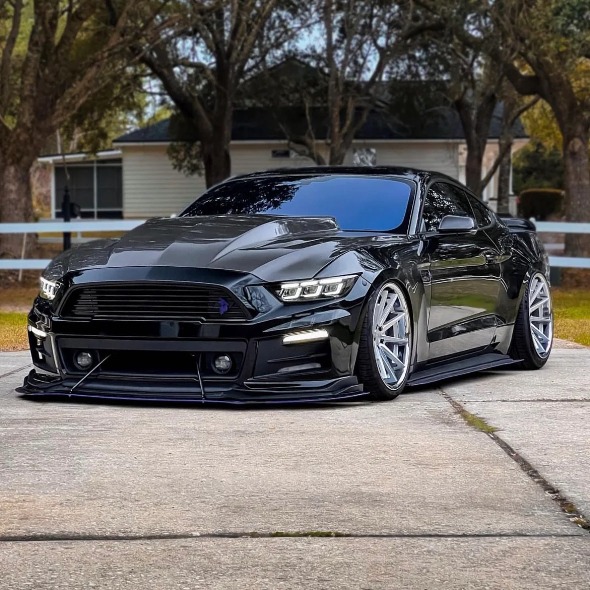 2015-2017 Ford Mustang S650 Style LED DRL Headlights - Image 4