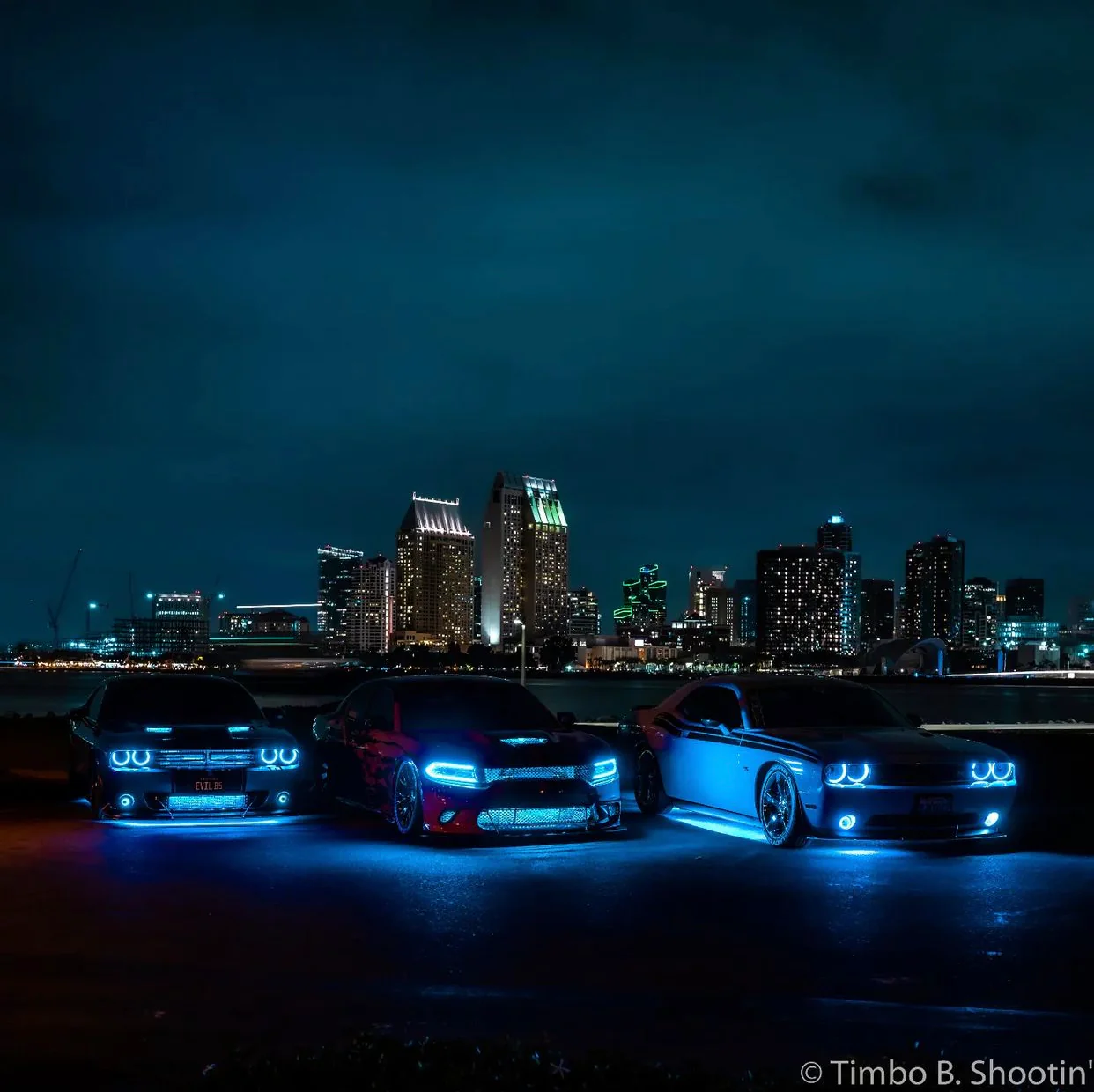 2015-2023 Dodge Challenger ULTIMATE 6-Piece Flow Series LED Underbody Lights Kit - Image 3