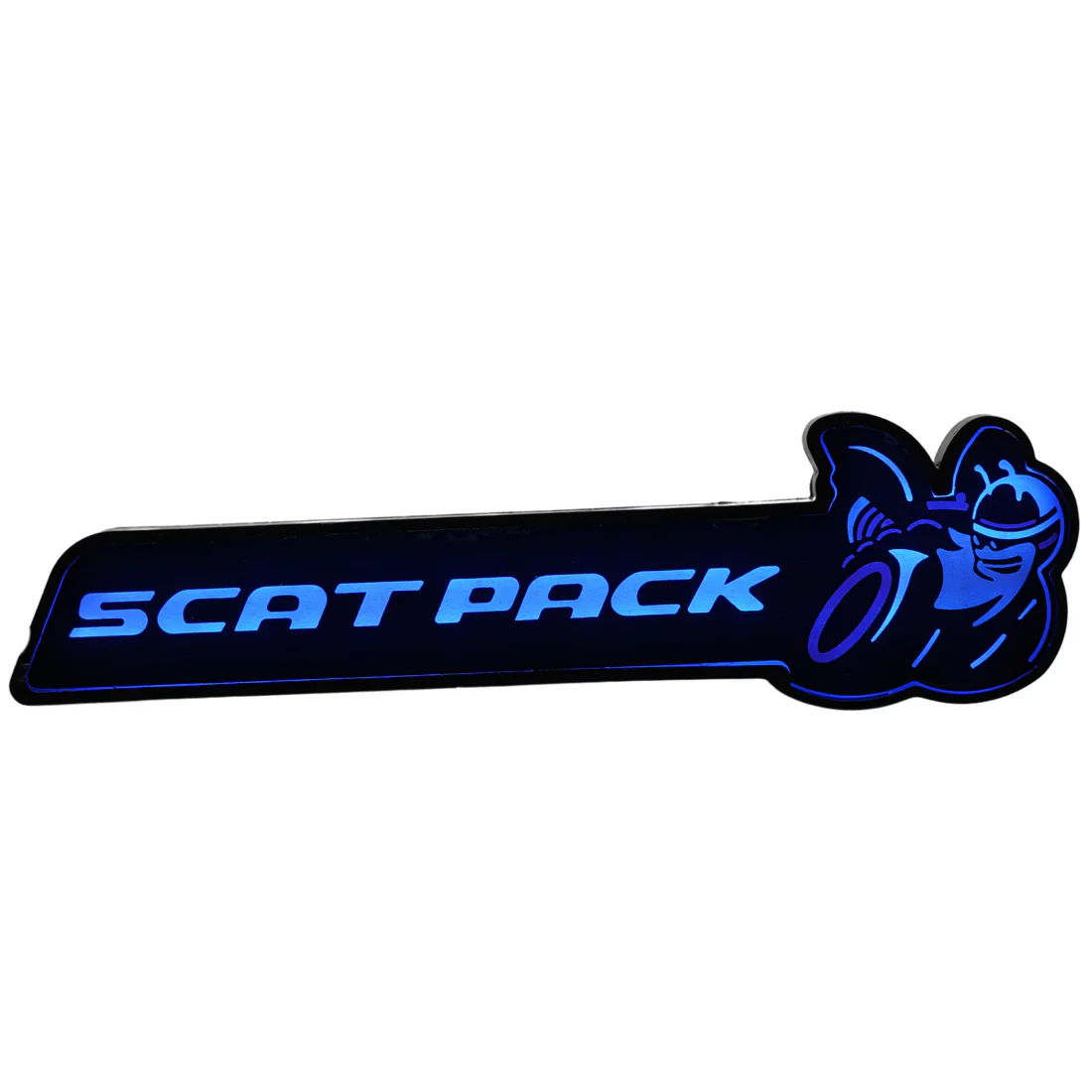 2015-2023 Dodge Scatpack RGB Flow Series LED Badge Emblem Logo - Image 6