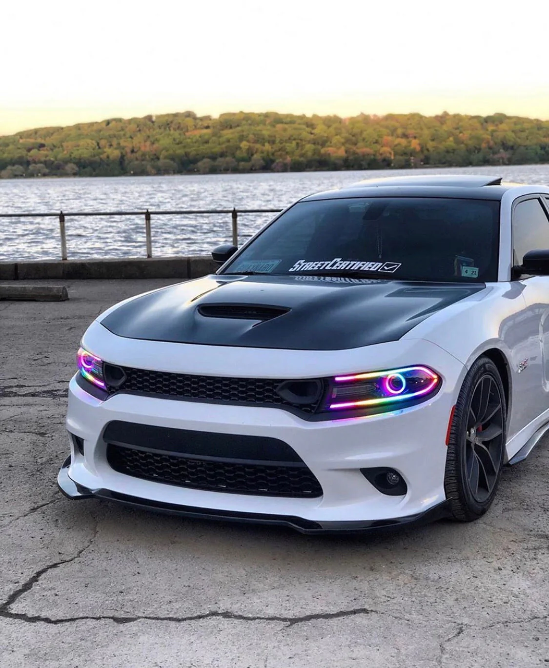 2015-2023 Dodge Charger RGBW Flow Series DIFFUSED LED DRL Boards + Halo Kit - Image 28