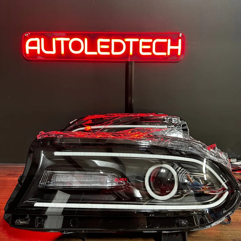 2015-2023 Dodge Charger RGBW Flow Series DIFFUSED LED DRL Boards + Halo Kit - Image 3