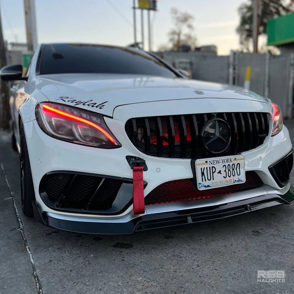 2015-2023 Mercedes C-Class RGBW +A LED DRL Boards - Image 5