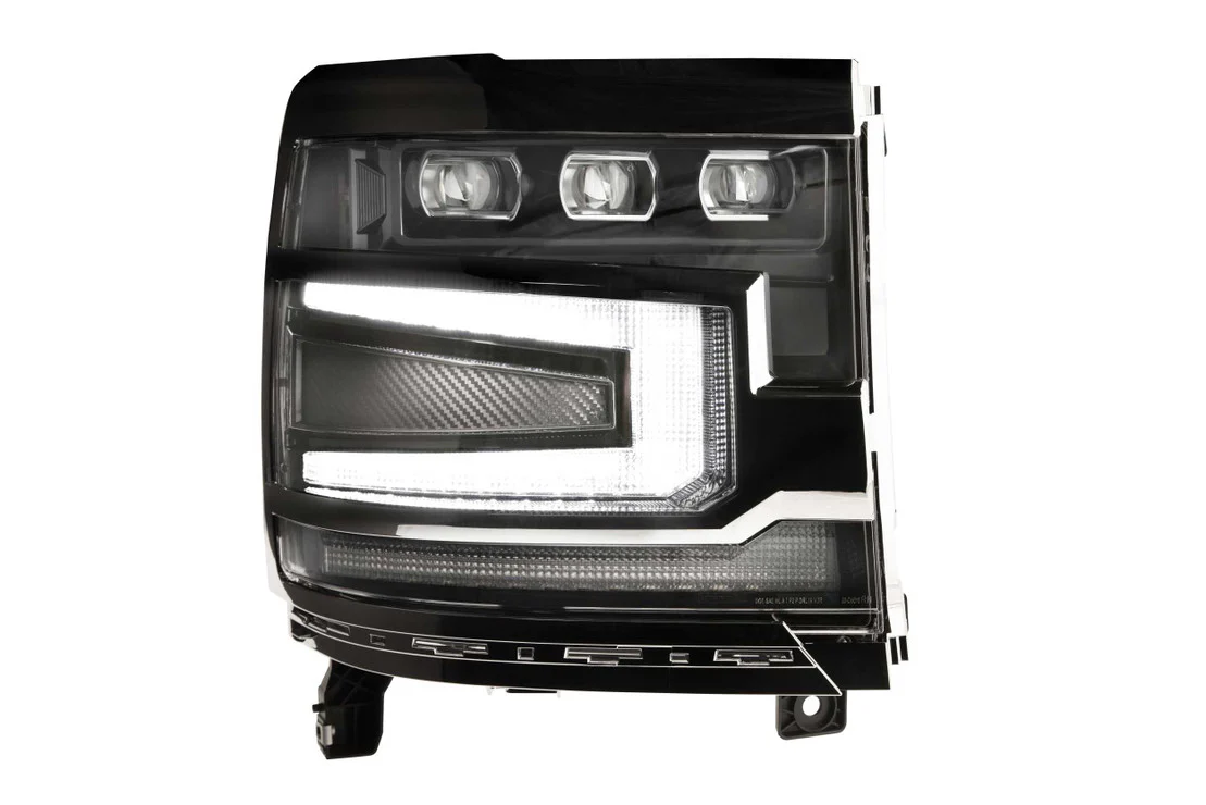 2016-2018 Chevrolet Silverado 1500 LED DRL Projector Replacement Headlights - Image 8