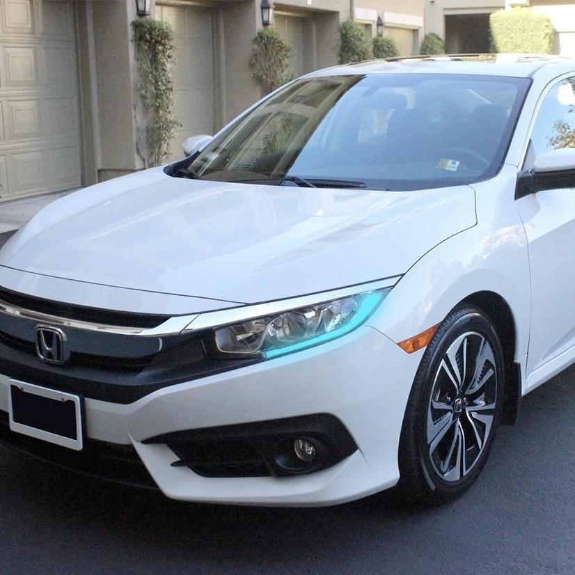 2016-2021 Honda Civic RGBW Flow Series LED DRL Tube Kit - Image 14