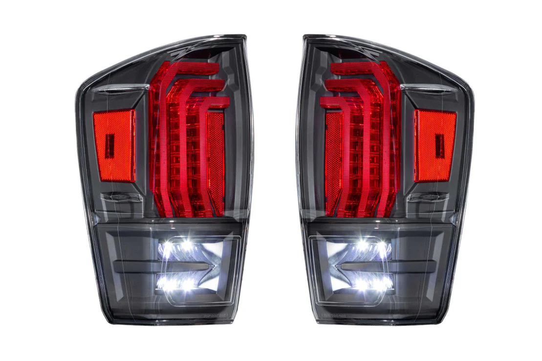 2016-2024 Toyota Tacoma Red/Smoked LED Tail Lights - Fits all models - Image 6