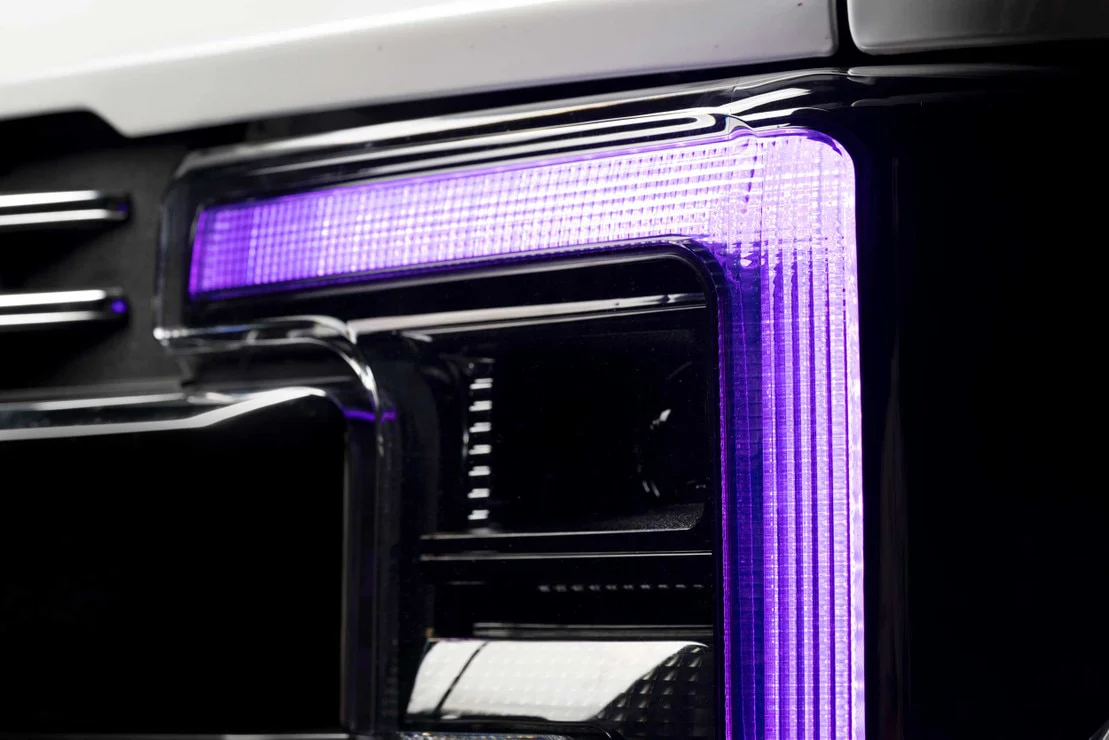 2017-2019 Ford Super Duty XRGB LED DRL Headlights - Image 11