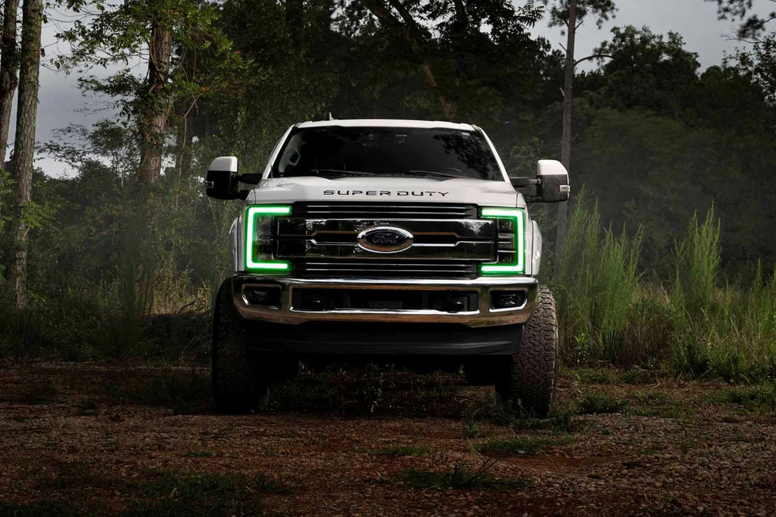 2017-2019 Ford Super Duty XRGB LED DRL Headlights - Image 15