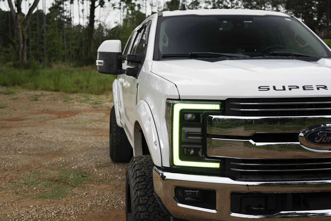 2017-2019 Ford Super Duty XRGB LED DRL Headlights - Image 20