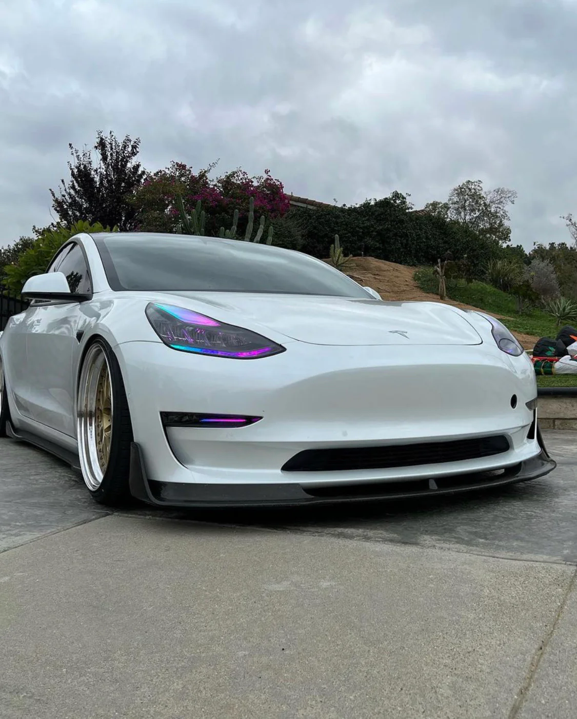2017-2023 Tesla Model 3 RGBW Flow Series DRL Tube Kit - Image 14