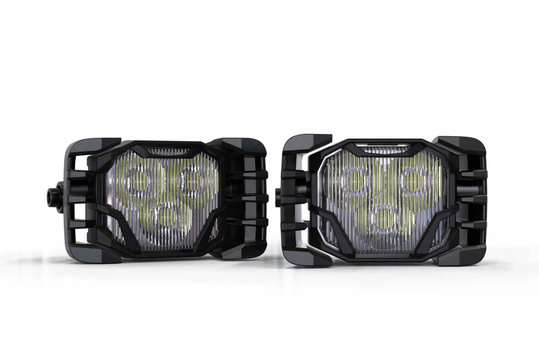 2017-2022 Ford Super Duty 4Banger LED Fog Light Pod Assemblies - Image 5