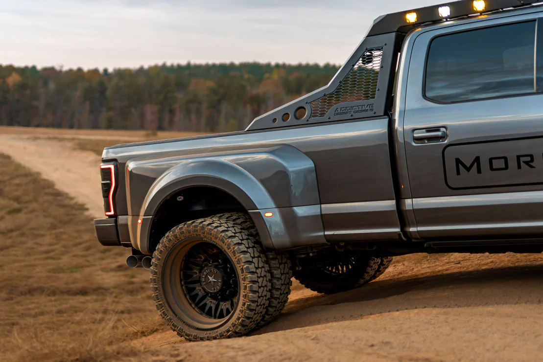 2017-2022 Ford F250 Super Duty Red Smoked LED Tail Lights - Image 12