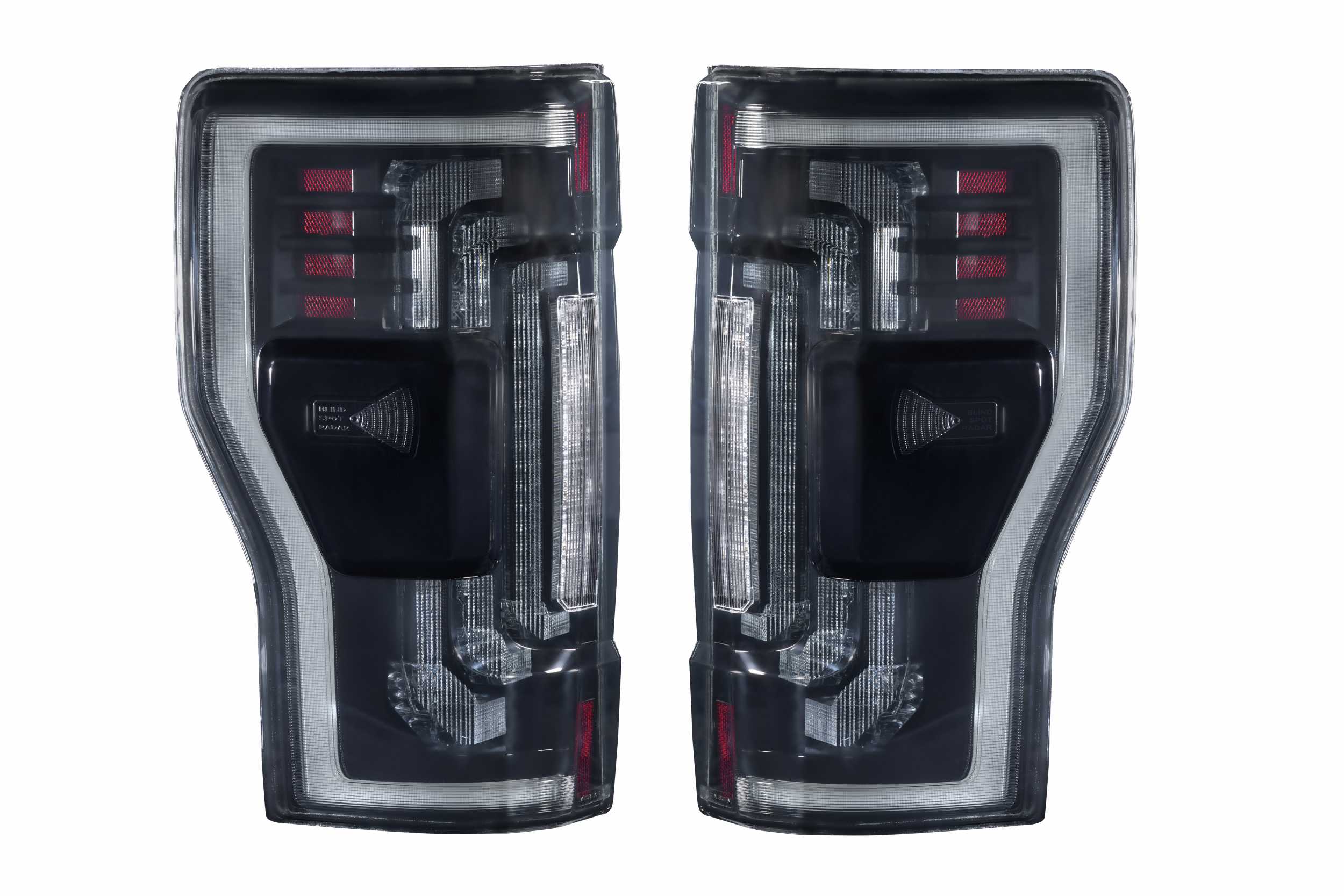 2017-2022 Ford F250 Super Duty Red Smoked LED Tail Lights - Image 17