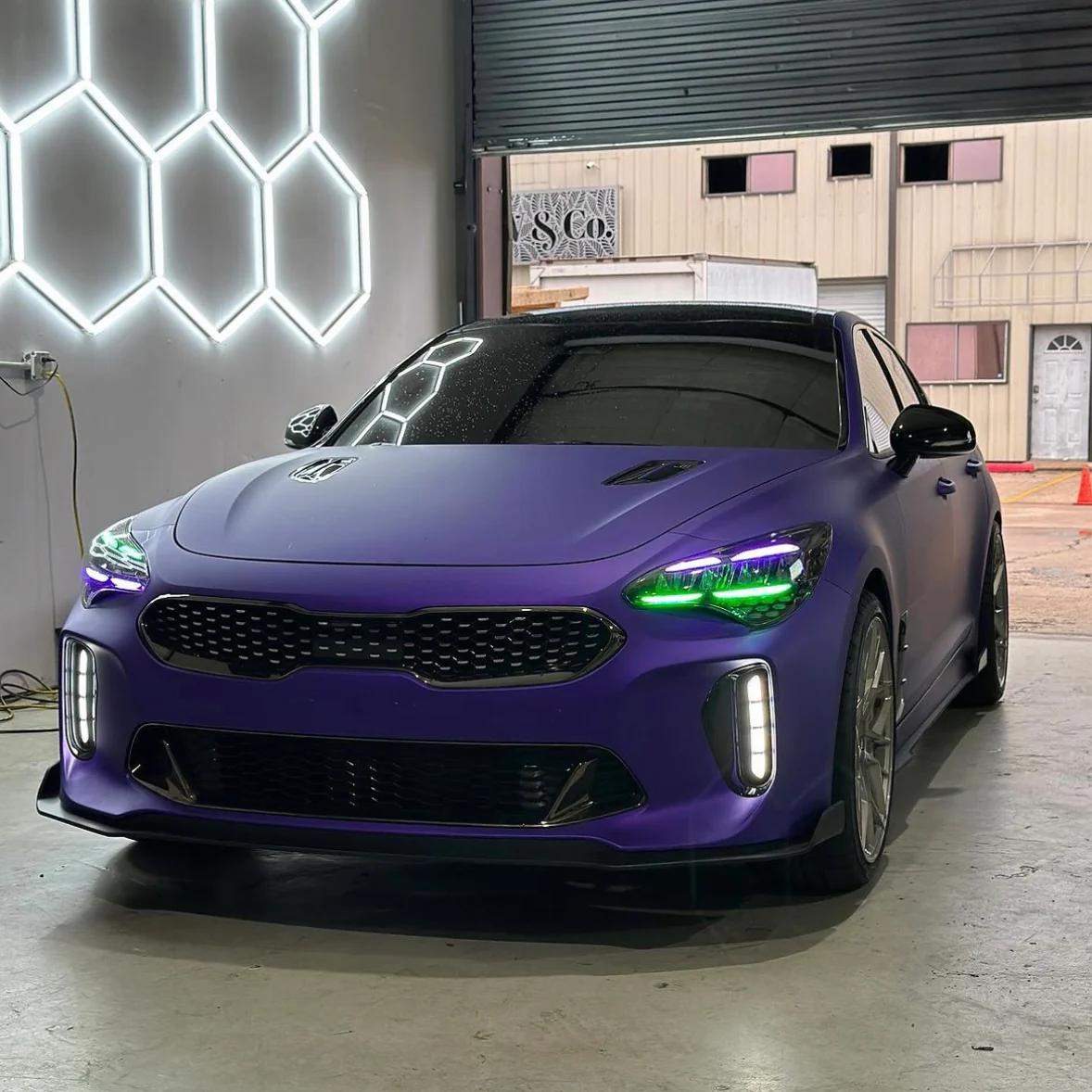 2017-2024 Kia Stinger RGBW Flow Series LED DRL Board Kit - Image 7