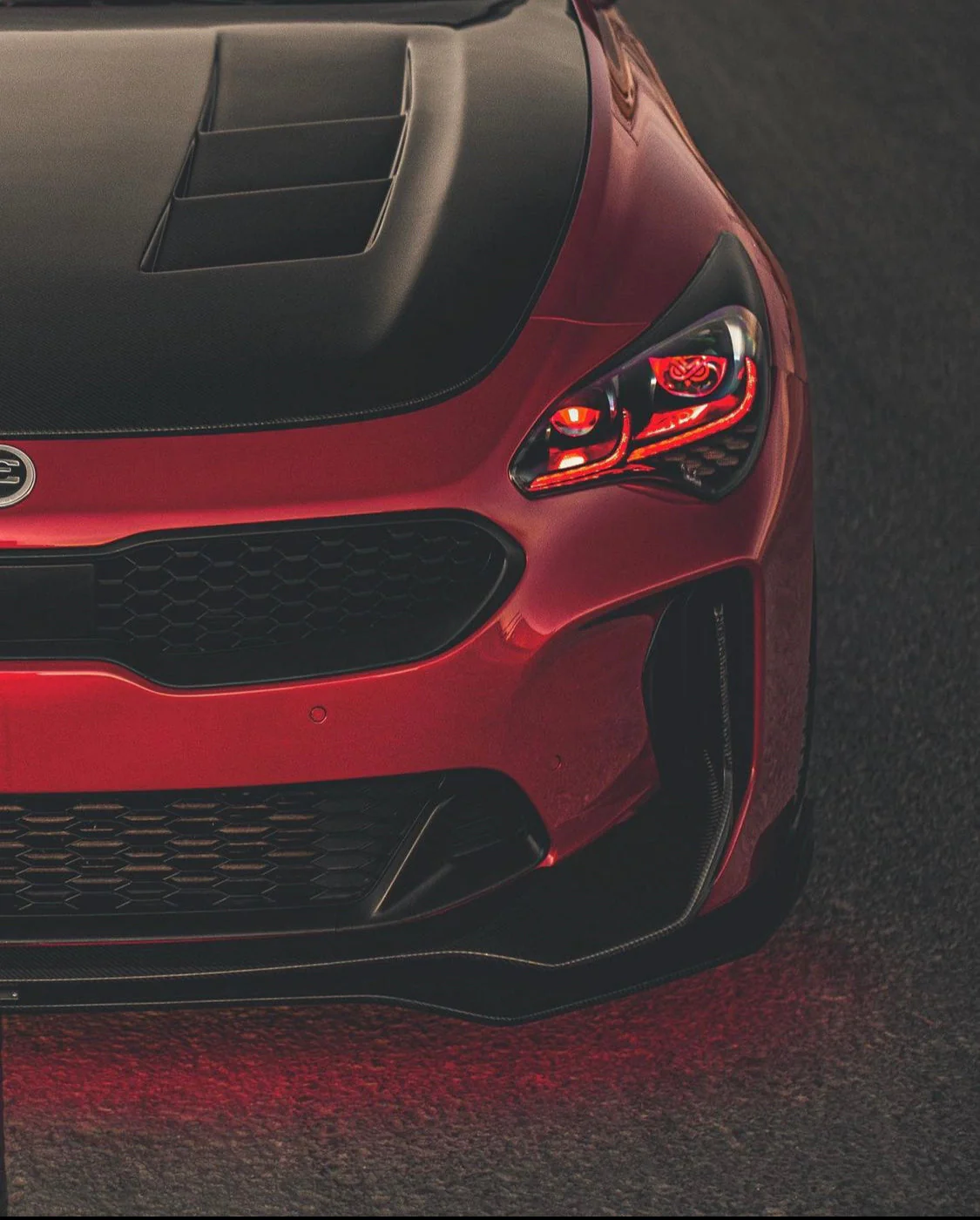 2017-2024 Kia K8 Stinger RGBW Flow Series LED DRL Prebuilt Headlights - Image 15