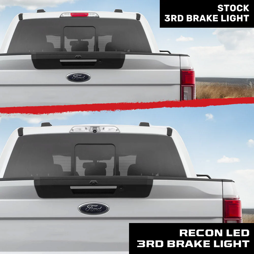 2017-2026+ Ford F150/Super Duty Smoked Clear LED 3rd Brake Light - Image 13
