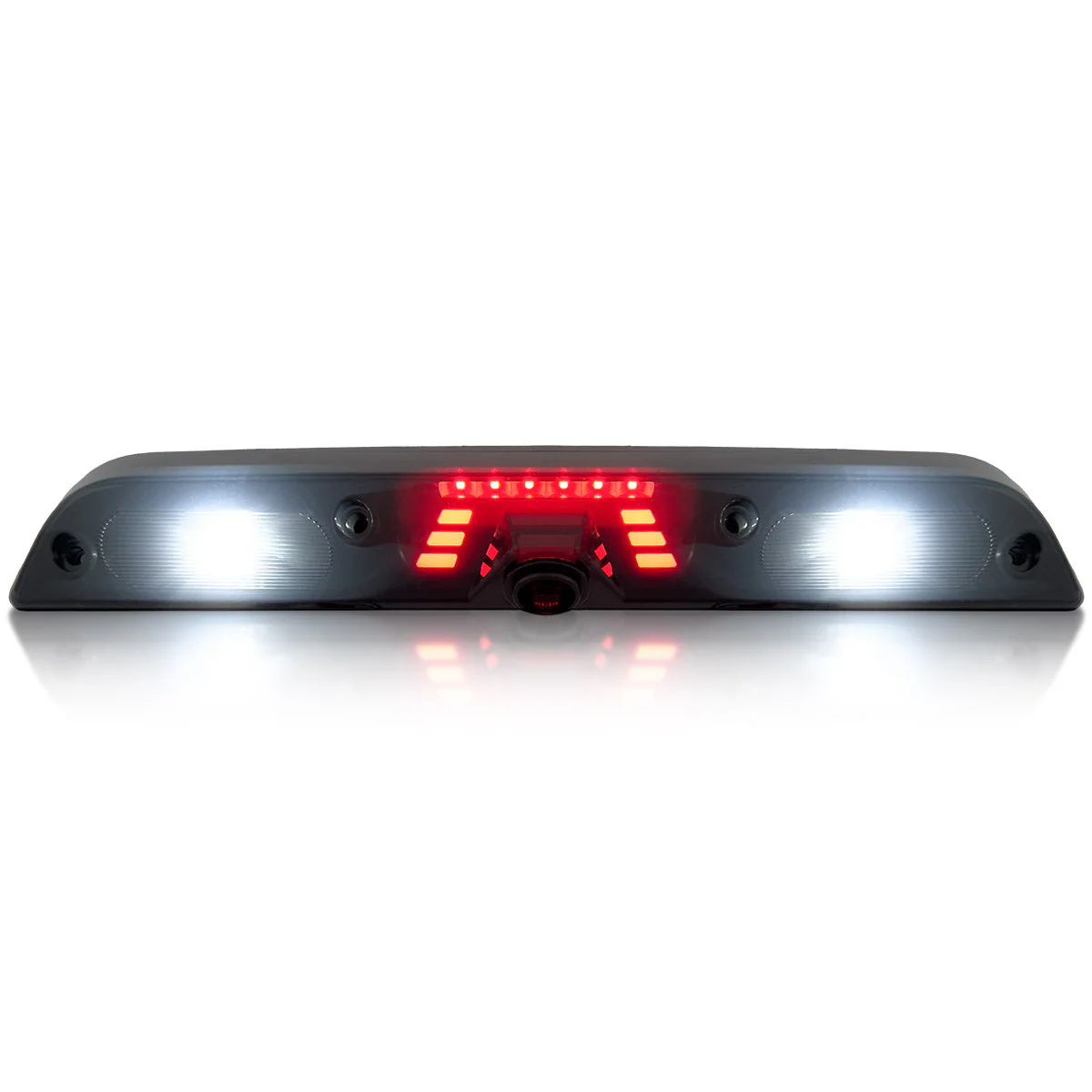 2017-2026+ Ford Super Duty F250 Smoked White Amber LED Mirror Lights - Image 12