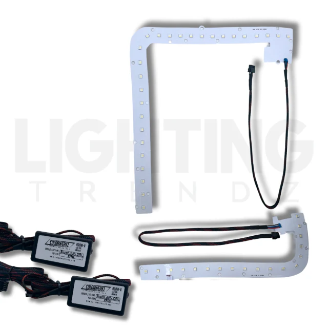 2017-2019 Ford Super Duty F250 RGBW Flow Series LED DRL Boards - Image 2