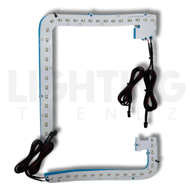 2017-2019 Ford Super Duty F250 RGBW Flow Series LED DRL Boards - Image 3