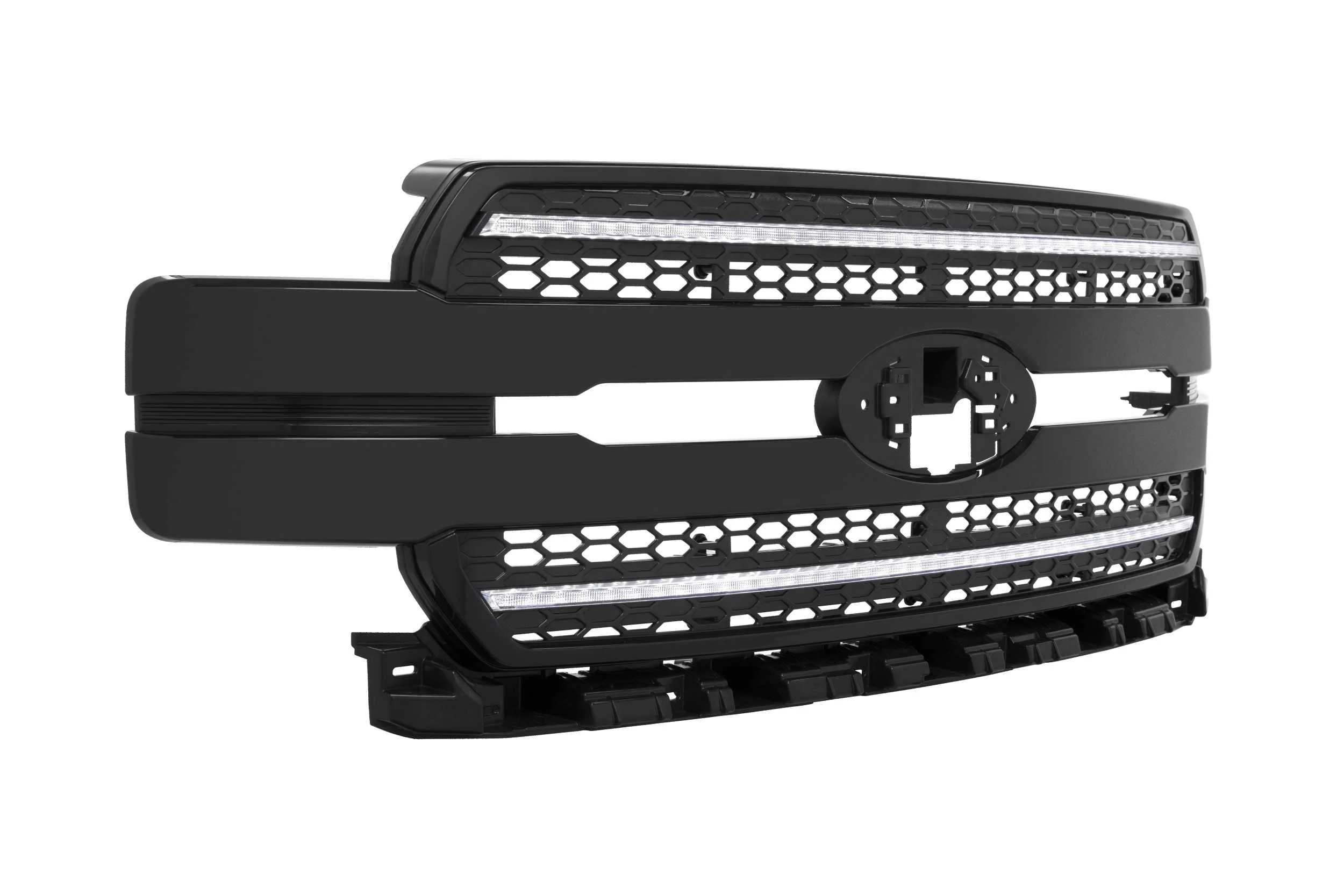 2018-2020 FORD F150 White Amber LED DRL XBG Grill Light Assembly - Image 14