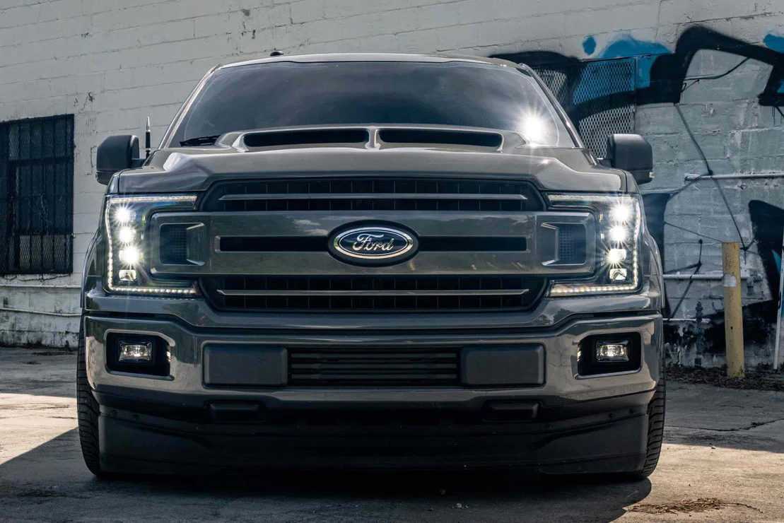 2018-2020 Ford F150 LED DRL Projector Headlights - Image 9