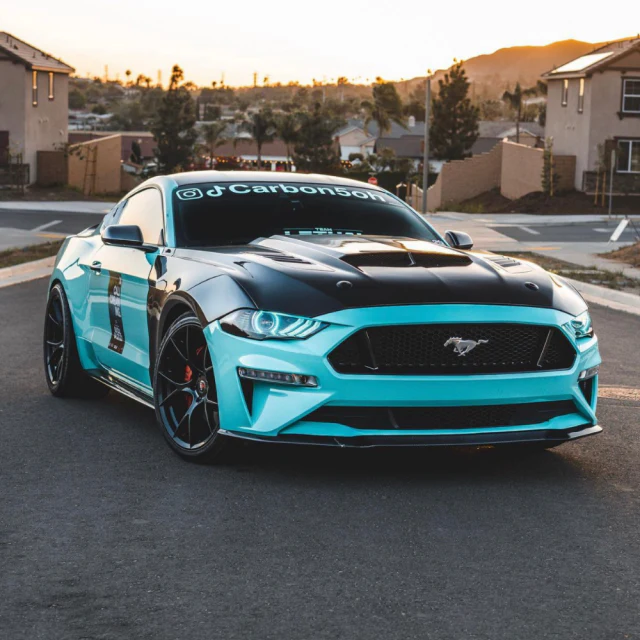 2018-2023 Ford Mustang RGBW Flow Series LED DRL Halo Headlights - Image 42