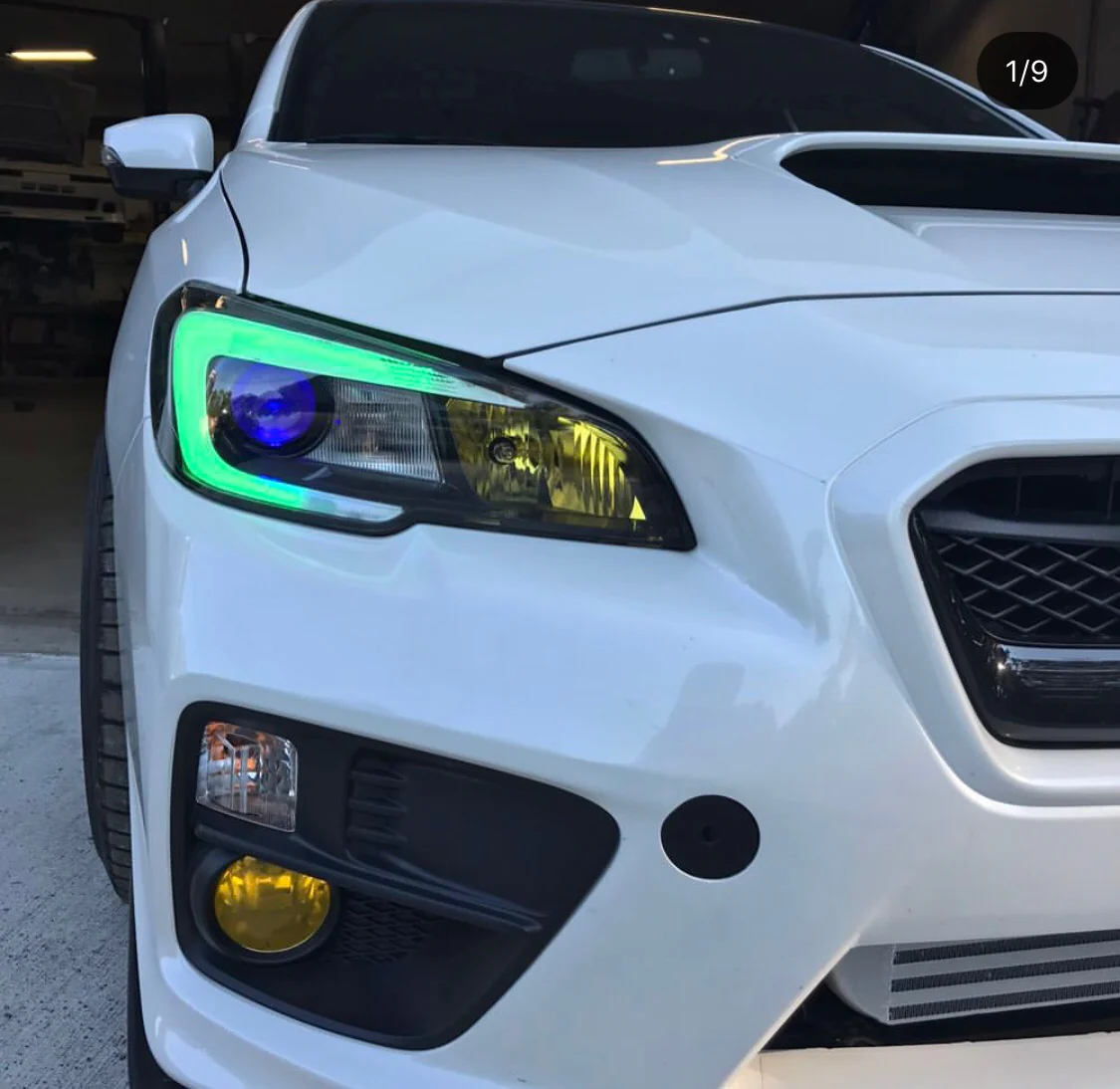 2018-2021 Subaru WRX STI RGBW Flow Series C-Bar LED DRL Board Halo Kit - Image 12