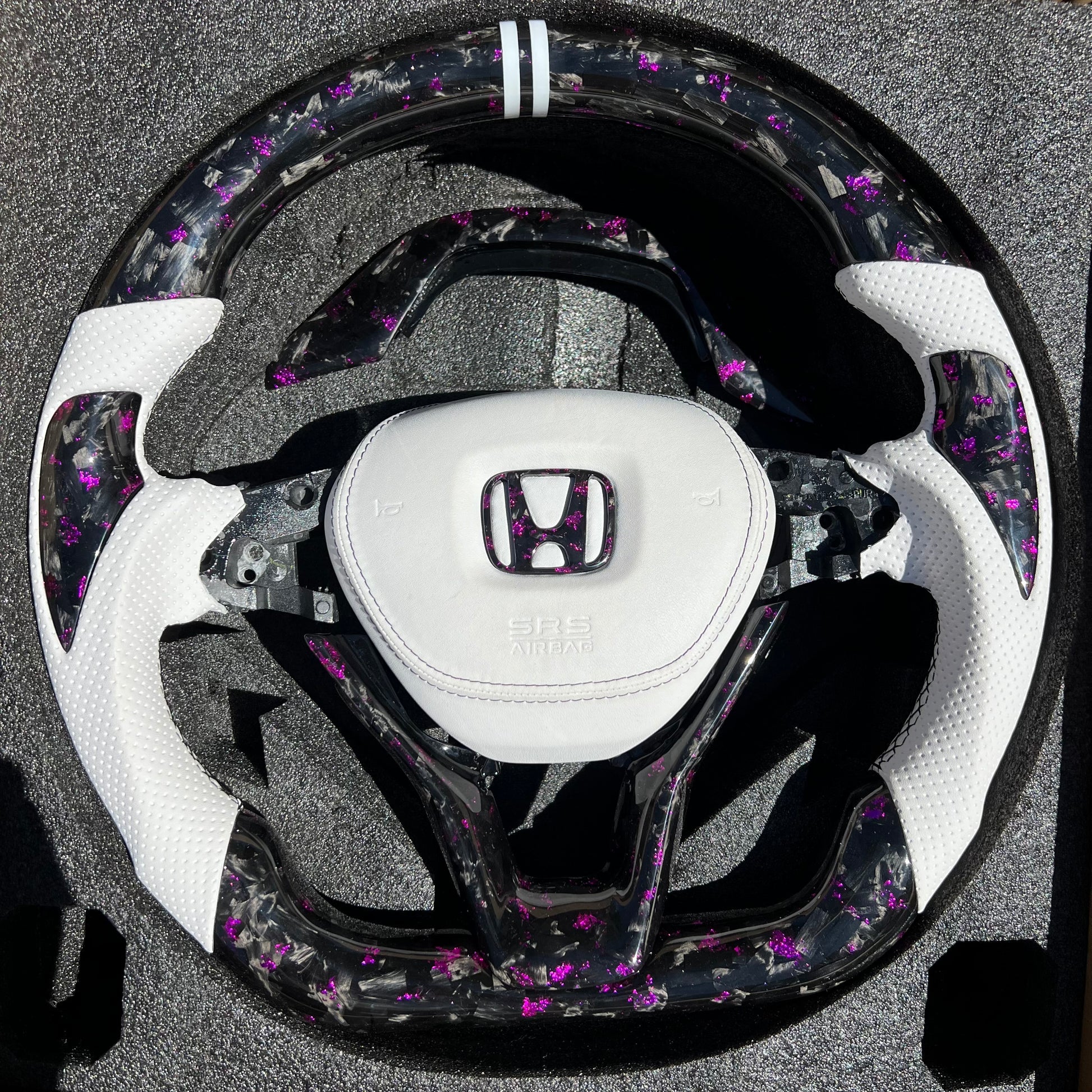 2018-2022 Honda Accord Custom Carbon Fiber Steering Wheel - Image 7