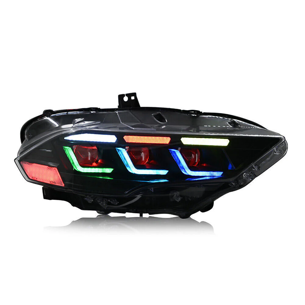 2018-2023 Ford Mustang S650-Style LED DRL Headlights - Image 25