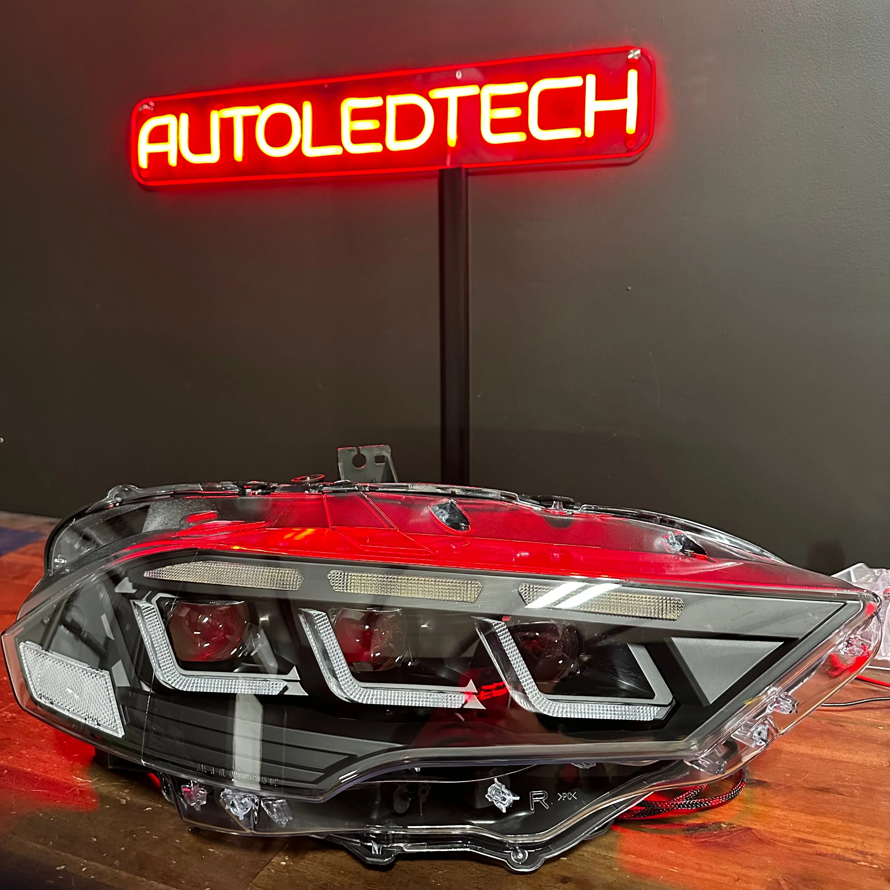 2018-2023 Ford Mustang S650-Style LED DRL Headlights - Image 35