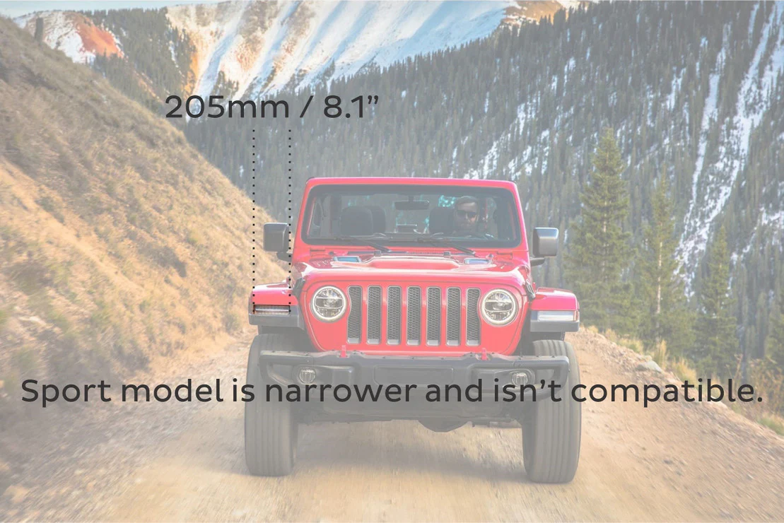 2018-2025+ Jeep Wrangler Gladiator JL JT Bi-LED Super7 Projector Headlights - Image 18