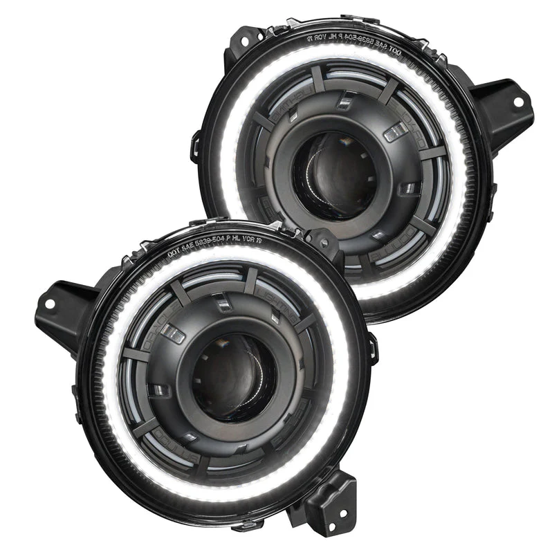 2018-2026+ Jeep Wrangler Gladiator JL JT OCULUS RGBW Bi-LED Projector Headlights - Image 6