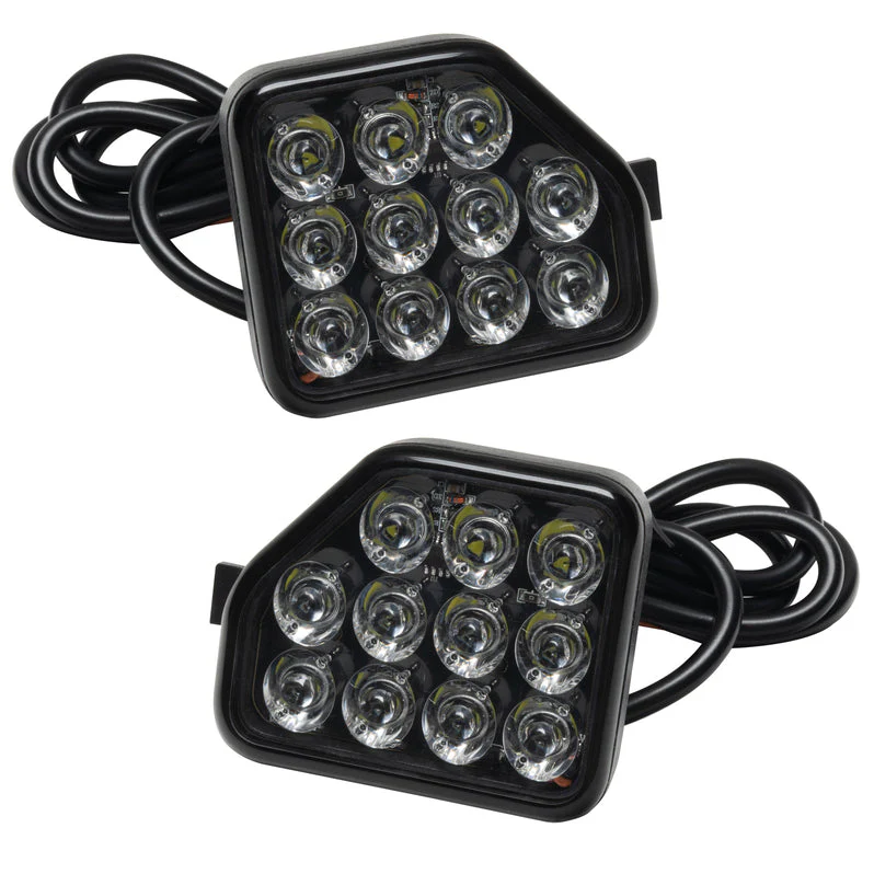 2018-2026+ Jeep Wrangler JL Red Smoked LED Flush Mount Tail Lights - Image 13