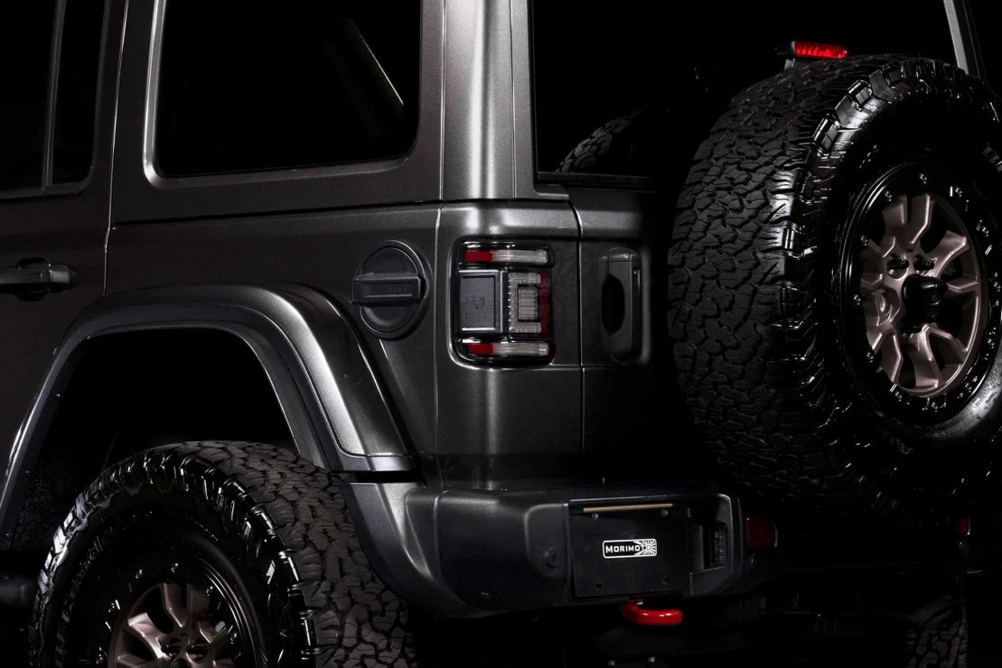 2018-2026+ Jeep Wrangler JL Red Smoked XB LED Tail Lights - Image 14