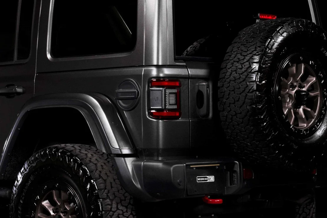 2018-2026+ Jeep Wrangler JL Red Smoked XB LED Tail Lights - Image 16